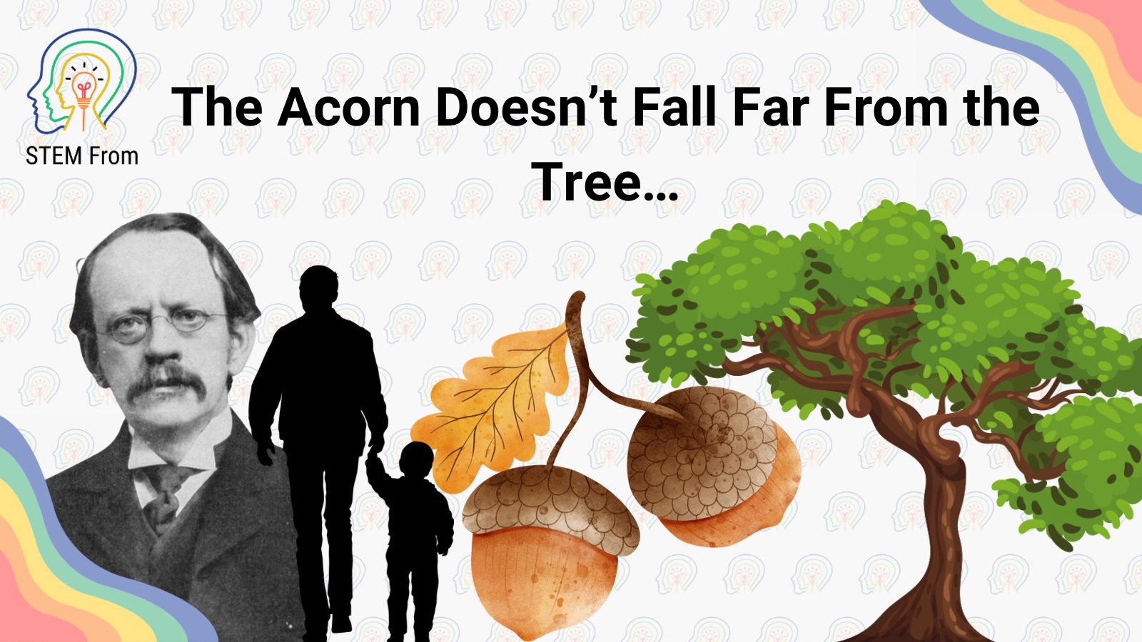 The acorn doesn't fall far from the tree